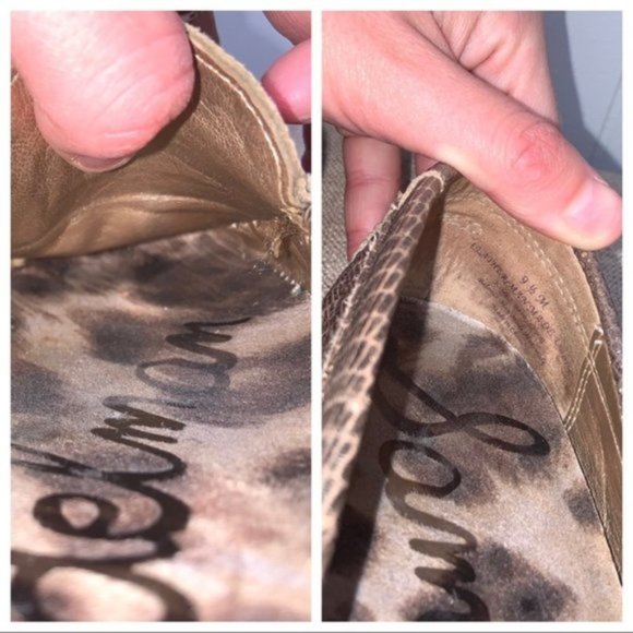 Sam Edelman Metallic Bronze Leather Jones Loafers - Picture 9 of 14